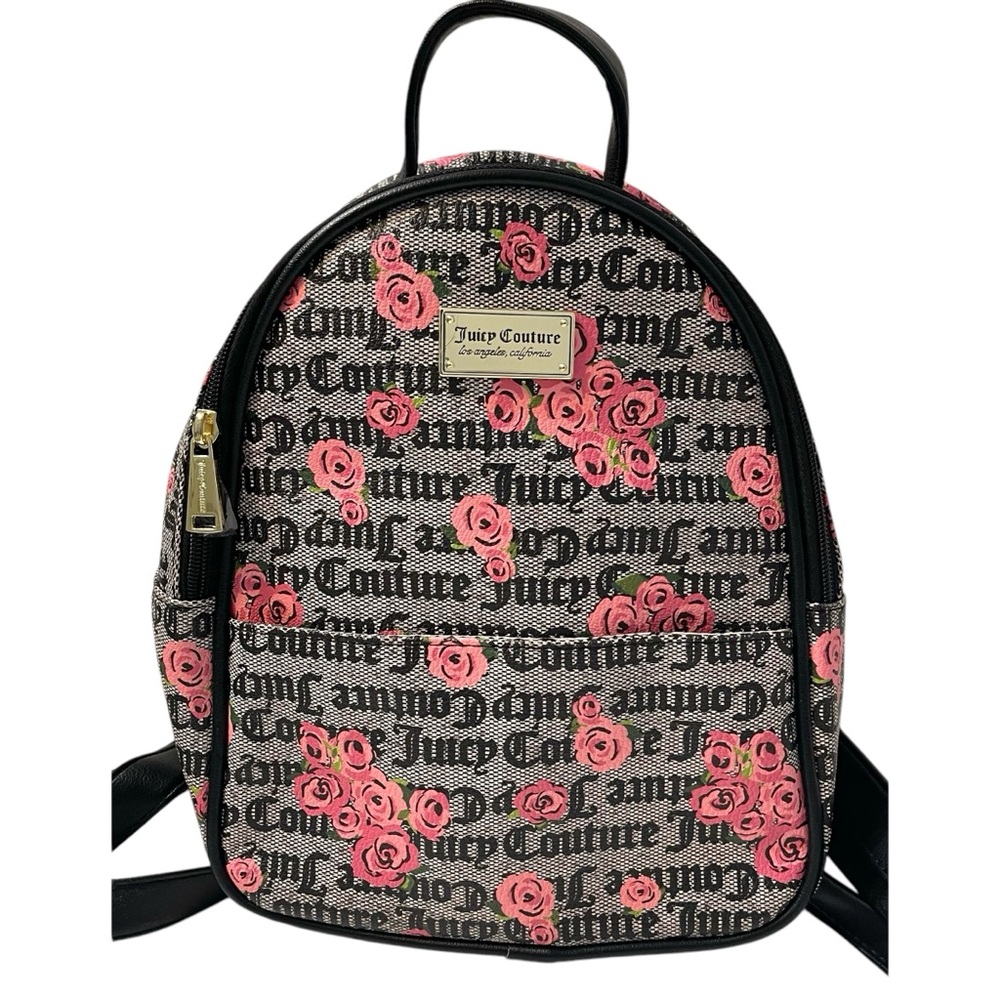 🎉HP! ❤️ Juicy Couture ‘Pink Bloom’ Logo Mini Backpack